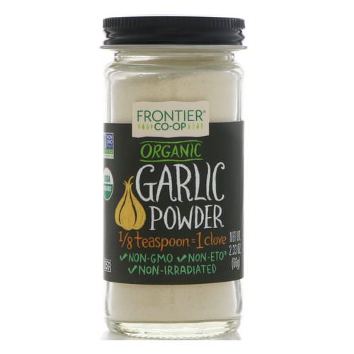 Frontier Natural Products, Organic Garlic Powder, 2.33 oz (66 g) Review