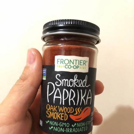 Frontier Natural Products, Smoked Paprika, Oak Wood Smoked, 1.87 oz (53 g) Review