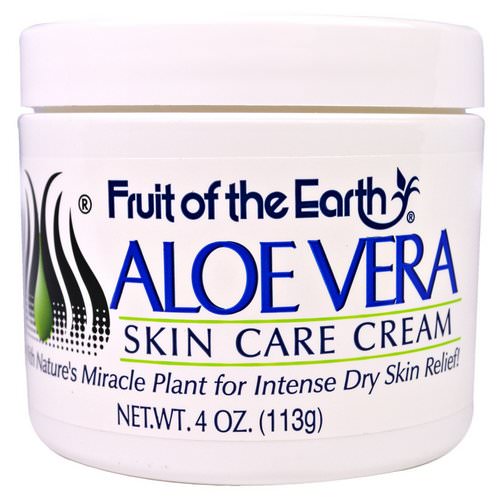 Fruit of the Earth, Aloe Vera Skin Care Cream, 4 oz (113 g) Review