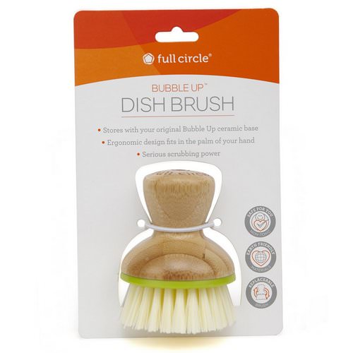 Full Circle, Bubble Up Dish Brush, 1 Brush Review