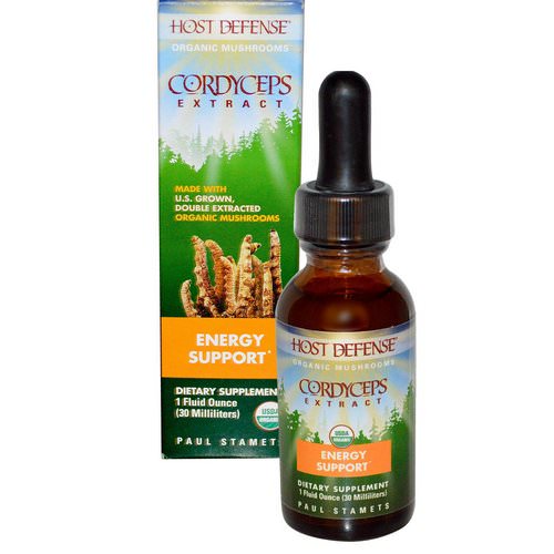 Fungi Perfecti, Cordyceps Extract, Energy Support, 1 fl oz (30 ml) Review