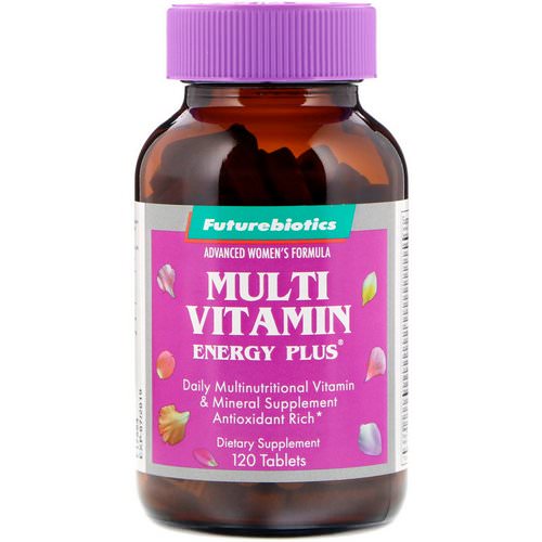 FutureBiotics, Advanced Woman's Formula, Multi Vitamin Energy Plus, 120 Tablets Review