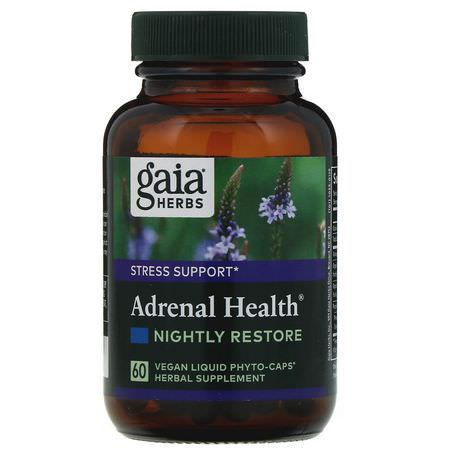 Gaia Herbs, Adrenal, Stress Formulas