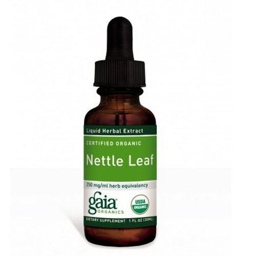 Gaia Herbs, Certified Organic, Nettle Leaf, 1 fl oz (30 ml) Review