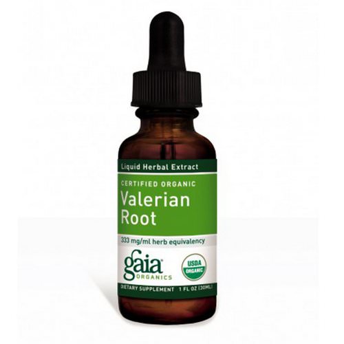 Gaia Herbs, Certified Organic Valerian Root, 1 fl oz (30 ml) Review