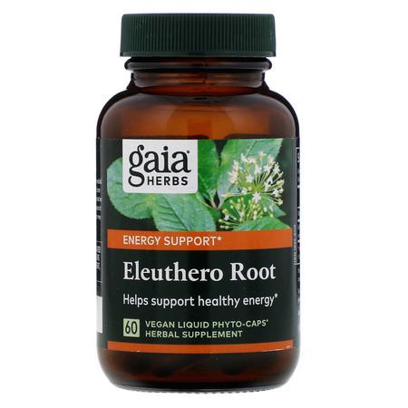 Gaia Herbs, Eleuthero, Ginseng