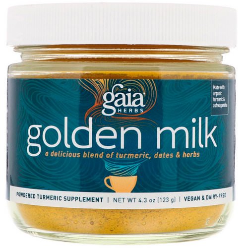 Gaia Herbs, Golden Milk, 4.3 oz (123 g) Review