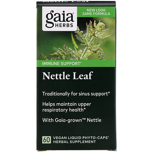 Gaia Herbs, Nettle Leaf, 60 Vegan Liquid Phyto-Caps Review