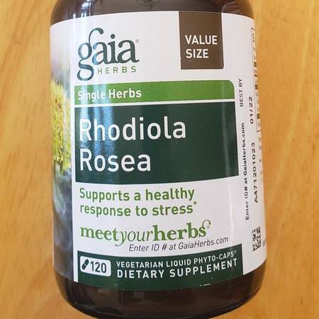 Gaia Herbs, Rhodiola, Calm Formulas