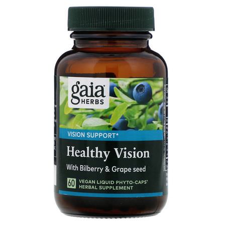 Gaia Herbs, Herbal Formulas, Eye Formulas