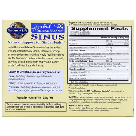 Sinus Supplements, Nasal, Nose, Ear, Eye, Supplements
