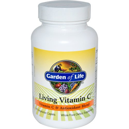 Garden of Life, Living Vitamin C, 60 Veggie Caplets Review