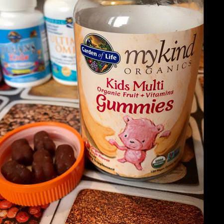 Garden of Life, MyKind Organics, Kids Multi Gummies, Fruit Flavor, 120 Gummy Bears Review