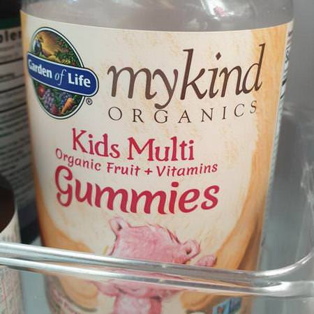 Garden of Life, MyKind Organics, Kids Multi Gummies, Fruit Flavor, 120 Gummy Bears Review
