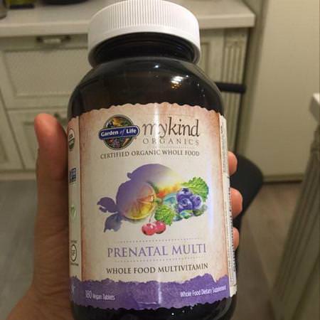 Garden of Life, Prenatal Multivitamins