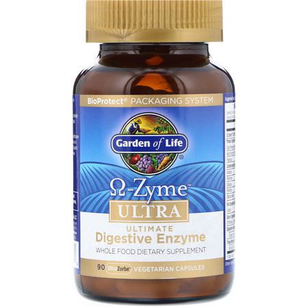 Garden of Life, Digestive Enzyme Formulas