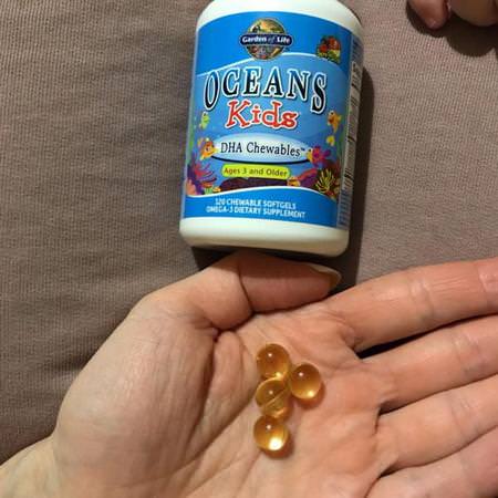 Oceans Kids, DHA Chewables, Age 3 And Older, Berry Lime