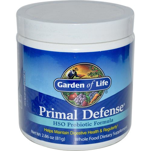 Garden of Life, Primal Defense, Powder, HSO Probiotic Formula, 2.86 (81 g) Review