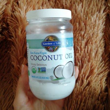 Garden of Life, Raw Extra Virgin Coconut Oil, 16 fl oz (473 ml) Review