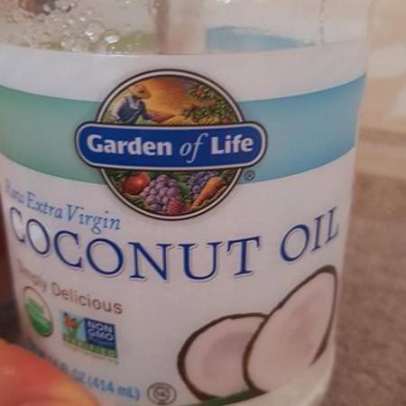 Garden of Life, Raw Extra Virgin Coconut Oil, 16 fl oz (473 ml) Review