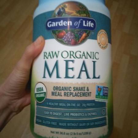 RAW Organic Meal, Organic Shake & Meal Replacement, Lightly Sweet