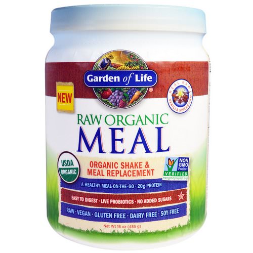 Garden of Life, RAW Organic Meal, Shake & Meal Replacement, Vanilla Spiced Chai, 16 oz (455 g) Review
