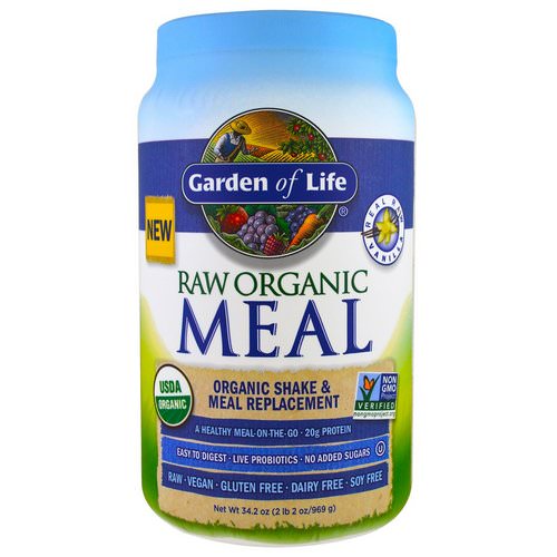 Garden of Life, RAW Organic Meal, Shake & Meal Replacement, Vanilla, 2.13 lbs (969 g) Review