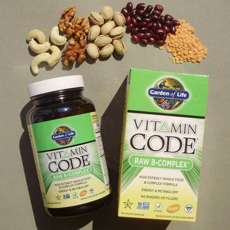 Garden of Life, Vitamin Code, Raw B-Complex, 120 Vegan Caps Review