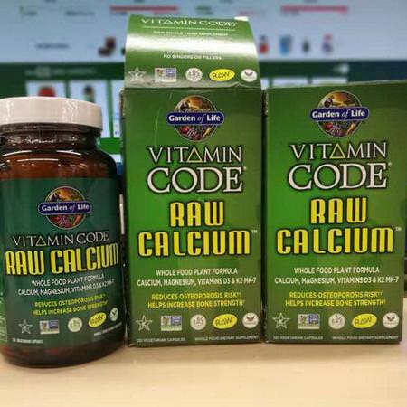 Garden of Life, Vitamin Code, Raw Calcium, 60 UltraZorbe Vegetarian Capsules Review