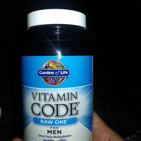 Vitamin Code, Raw One, Once Daily Raw Multi-Vitamin For Men