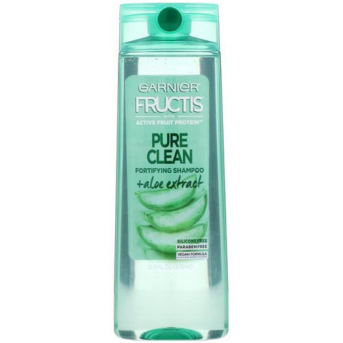 Garnier, Fructis, Pure Clean, Fortifying Shampoo with Aloe, 12.5 fl oz (370 ml) Review