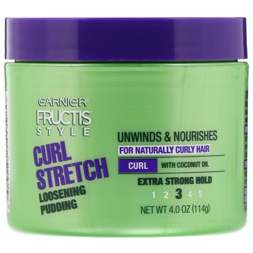 Garnier, Fructis Style, Curl Stretch Loosening Pudding, 4 oz (114 g) Review