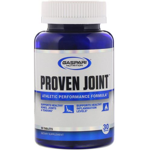 Gaspari Nutrition, Proven Joint, Athletic Performance Formula, 90 Tablets Review