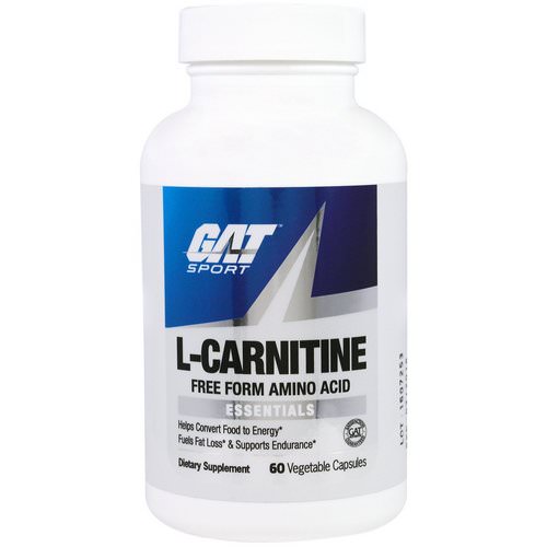 GAT, L-Carnitine, 60 Veggie Caps Review