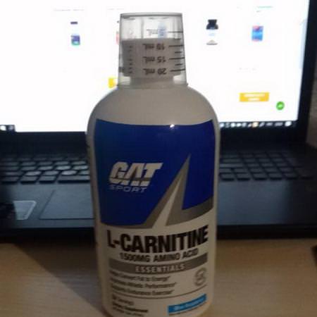 L-Carnitine, Liquid Free Form Amino Acid, Blue Raspberry