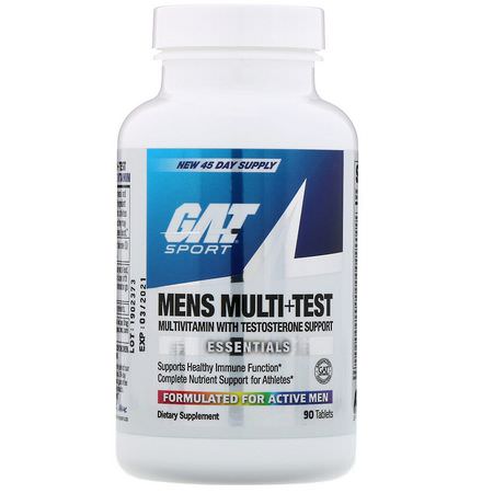 GAT, Men's Multivitamins, Testosterone