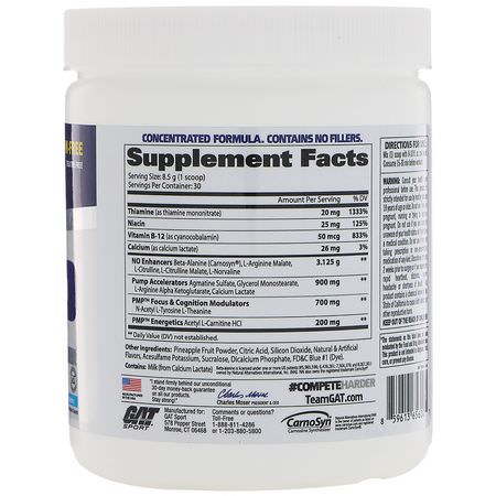 Agmatine Sulfate, Nitric Oxide Formulas, Caffeine, Stimulant, Pre-Workout Supplements, Sports Nutrition