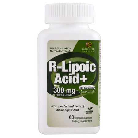 Genceutic Naturals, Alpha Lipoic Acid