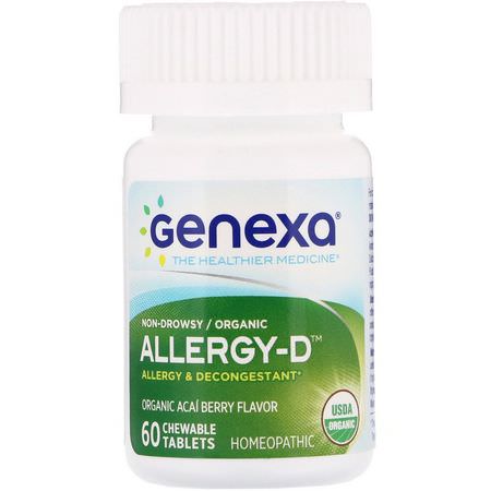 Genexa LLC, Homeopathy Formulas