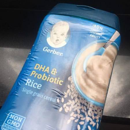 dha probiotic rice cereal