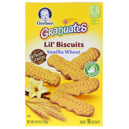 Gerber, Lil' Biscuits, Toddler, 12+ Months, 4.44 oz (126 g) Review
