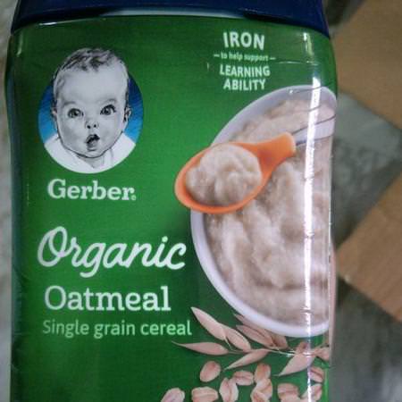 Gerber, Baby Hot Cereals