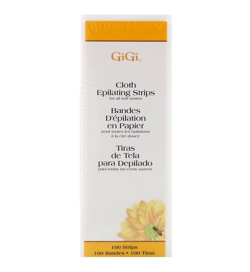 Gigi Spa, Cloth Epilating Strips for Soft Waxes, Small, 100 Strips Review