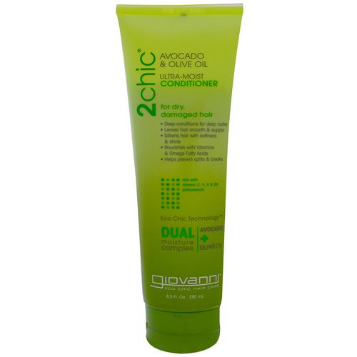Giovanni, 2chic, Ultra-Moist Conditioner, for Dry, Damaged Hair, Avocado & Olive Oil, 8.5 fl oz (250 ml) Review