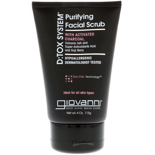 Giovanni, D:Tox System, Purifying Facial Scrub, 4 oz (113 g) Review