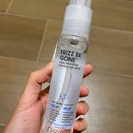 Frizz Be Gone, Super Smoothing, Anti-Frizz Hair Serum