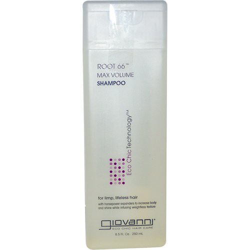 Giovanni, Root 66, Max Volume Shampoo, 8.5 fl oz (250 ml) Review