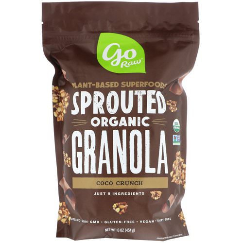 Go Raw, Organic Sprouted Granola, Coco Crunch, 16 oz (454 g) Review
