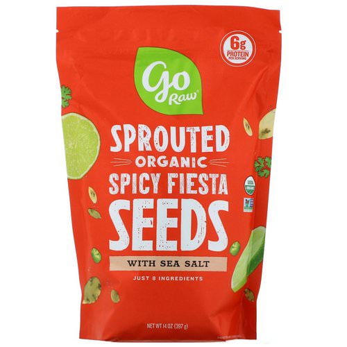 Go Raw, Organic Sprouted Spicy Fiesta Seeds with Sea Salt, 14 oz (397 g) Review