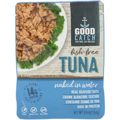 Good Catch, Fish-Free Tuna, Naked In Water, 3.3 oz (94 g) Review